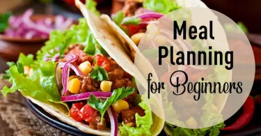 simple meal planning for beginners