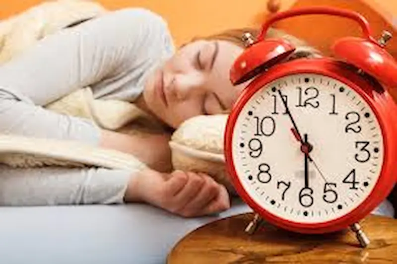 stick to a consistent sleep schedule